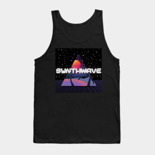 Synthwave Triangle Desert Tank Top